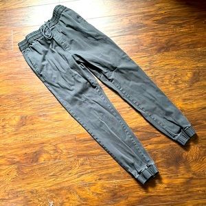Men’s Slate Grey Jogger-style Pants